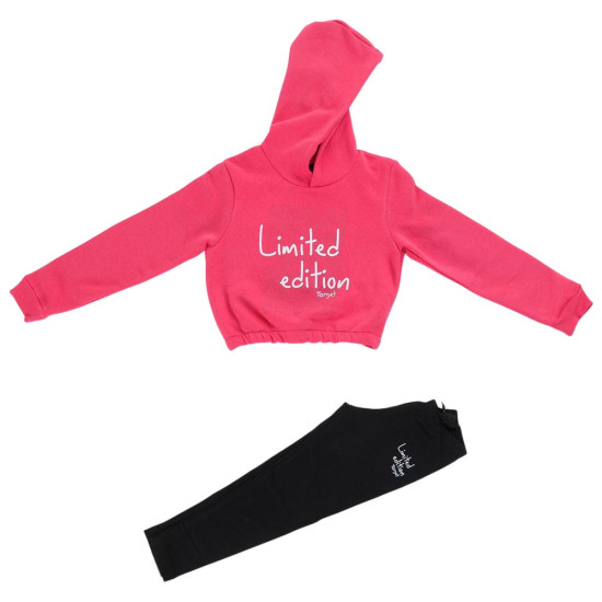 Target Παιδικό σετ Cropped Hoodie & Fleece/Modal Leggings ''Limited''
